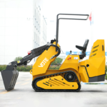 Customized Euro 5 CE EPA China Manufacturer Mini Skid Steer Loader 1 Ton Mini Wheel Loader for Sale Skid Loaders Fast Delivery