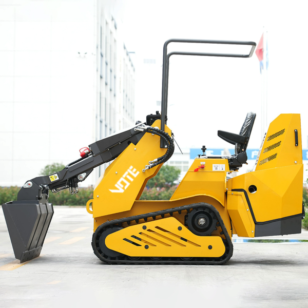 Customized Euro 5 CE EPA China Manufacturer Mini Skid Steer Loader 1 Ton Mini Wheel Loader for Sale Skid Loaders Fast Delivery