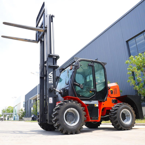 Diesel All Terrain Factory Price Hydraulic Forklift Truck 3 - 8 Ton Custom China Mini High Efficiency Counterbalanced Forklifts