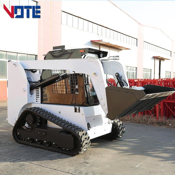 Diesel Electric Engine Wheel Backhoe Excavating Loader Mini Loader Shovel Skid Steer for Sales