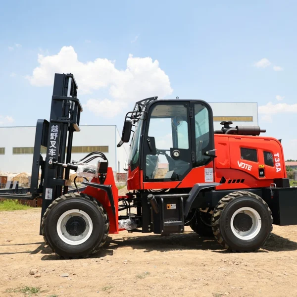 Diesel Forklift EPA All Terrain Forklift off-Road Forklift 3 Ton Mini Forklift Price Free Shipping