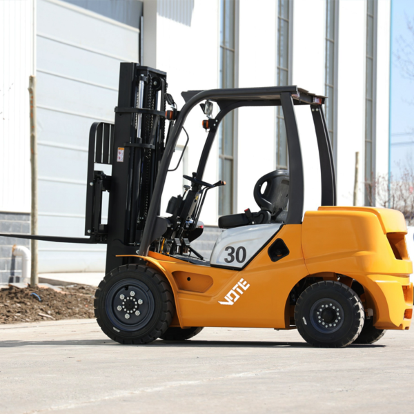 Diesel Forklift Truck 2 Ton 3 Ton 4 Ton 2000kg 3000kg 4000kg Diesel Forklift with Triplex Full Free Mast