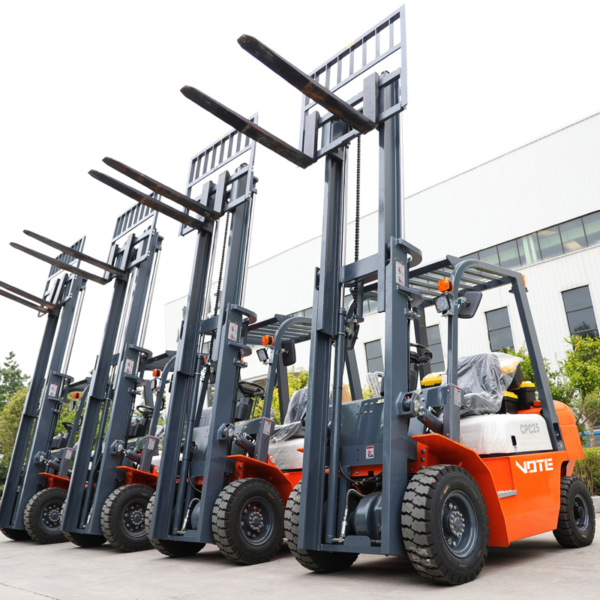 Diesel Four-Wheel Drive Cross-Country Truck Mounted Forklift All Terrain Made in China