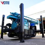Drilling Depth 100 to 1000 Meter Crawler Pneumatic Rotary Water Well Drilling Rig Machine Prices for Sale Water Well Drilling Machine Drilling Rigs Water