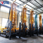 Drilling Depth 100 to 1000 Meter Crawler Pneumatic Rotary Water Well Drilling Rig Machine Prices for Sale Water Well Drilling Machine Drilling Rigs Water