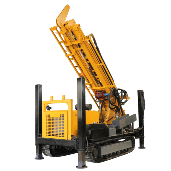 Drilling Depth 100 to 1000 Meter Crawler Pneumatic Rotary Water Well Drilling Rig Machine Prices for Sale Water Well Drilling Machine Drilling Rigs Water