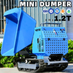 Dumper Truck 1.2t 2t 3t Tracked Dumper Farm Building Transport Equipment CE