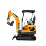 Earth-Moving Machinery Mini Excavadora Construction Mini Crawler Excavator 1.8 Ton Multifunctional Cheap Small Digger 2 Ton