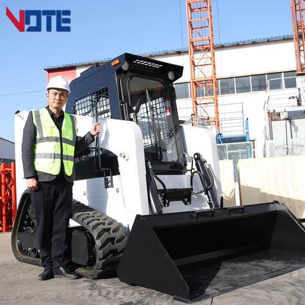 Earth-Moving Machinery Mini Skid Steer Loader for Sale