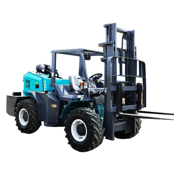 Easy Use Rough Terrain Mini Forklift Cheap Price off-Road Forklift High Quality Four Wheel Country Type Forklift Available