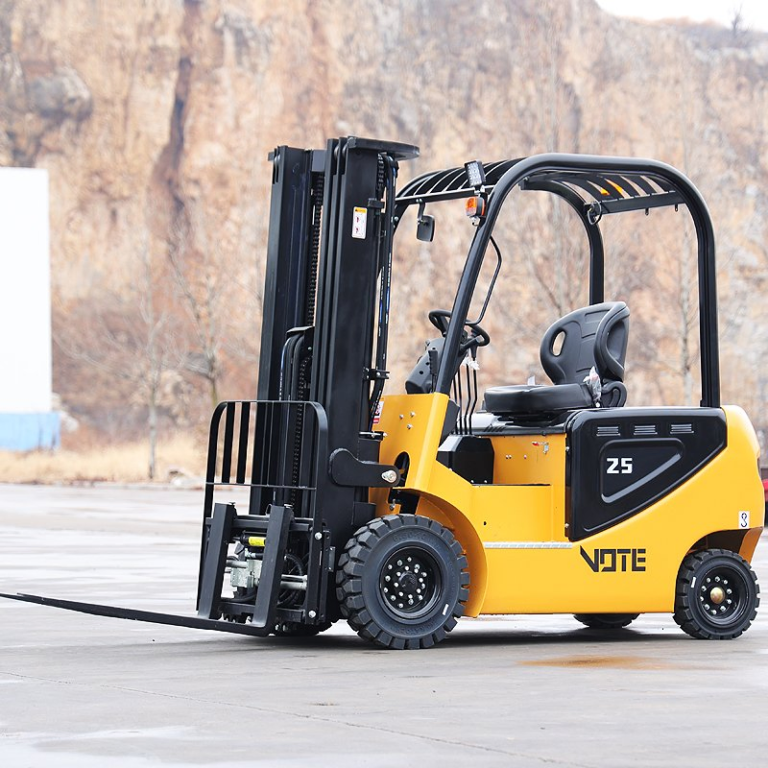 Electric Forklift 1.5 Tons 1 Ton Four Wheel Warehouse Handling Elevated Battery Loading and Unloading Truck New Forklift Battery