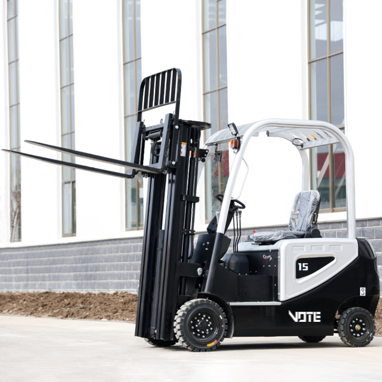 Electric Forklift 1.5 Tons 2 Ton Four Wheel Warehouse Handling Elevated Battery Loading and Unloading Truck New Forklift Battery