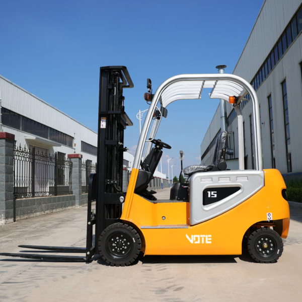 Electric Forklift 1ton 2ton 3ton Capacity Fork Lift Truck Hydraulic Stacker Trucks Pallet Truck Portable Electric Forklift