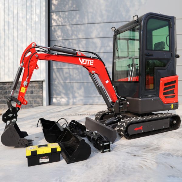 Engine Mini Excavator 1 Ton 2 Ton Crawler Digger Excavator Mini Pelle Chinese Small Excavator Machine