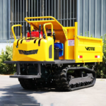 EPA Approved Small Vote Fob Dumper 1 Ton Mini Crawler Transporter