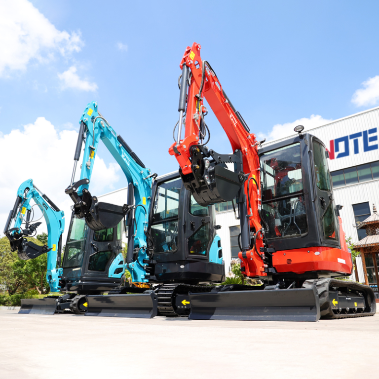 EPA Engine 3.5 Ton Mini Crawler Hydraulic Excavator Multi Function Bagger Digger Excavadora Pelle for Sale