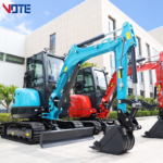 EPA Engine 3.5 Ton Mini Crawler Hydraulic Excavator Multi Function Bagger Digger Excavadora Pelle for Sale