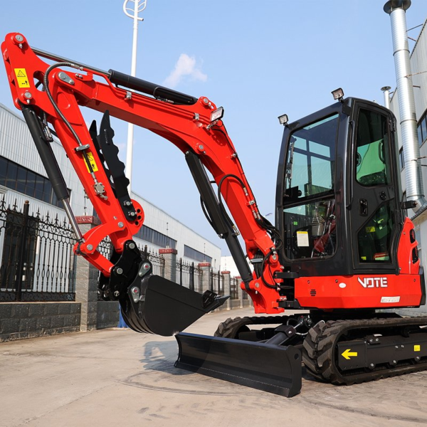 EPA Engine 3.5 Ton Mini Crawler Hydraulic Excavator Multi Function Bagger Digger Excavadora Pelle for Sale