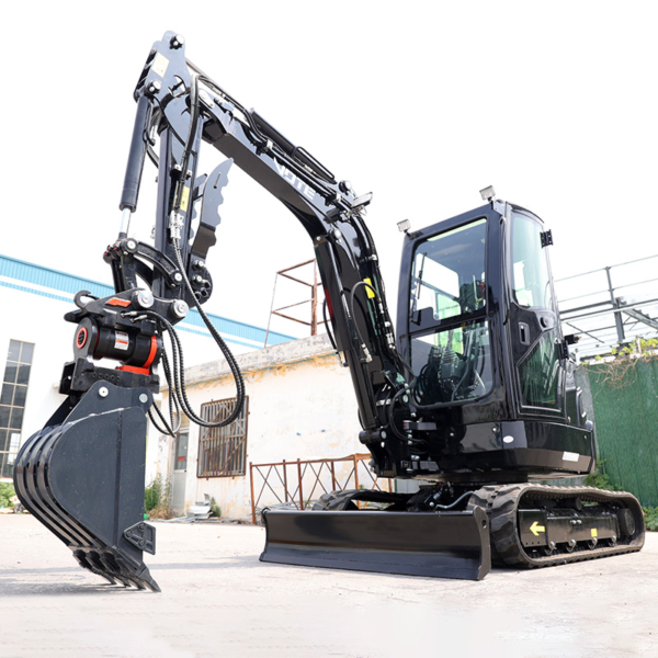 EPA Engine Excavators Free Shipping Farm Small Crawler Excavator Chinese Mini Excavator 3.5 Ton Micro Digger for Sale