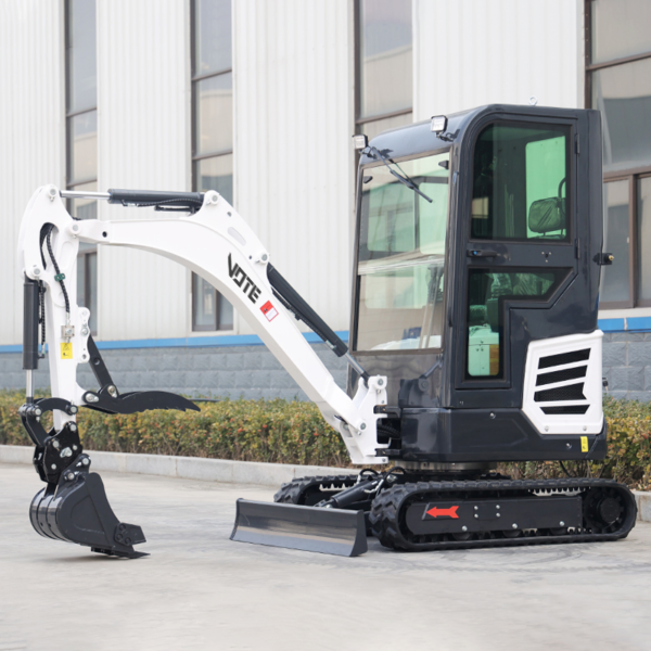 EPA/Euro Small Excavator Household Agricultural Multifunctional Replaceable Engine Engineering 1 Ton 2 Ton Small Excavator