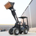 Euro 5 CE EPA Small Loader China Manufacturer Small Skid Steer Loader 800kg 1 Ton 2 Ton Mini Wheel Loader for Sale