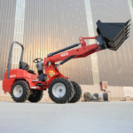 Euro 5 CE EPA Small Loader China Manufacturer Small Skid Steer Loader 800kg 1 Ton 2 Ton Mini Wheel Loader for Sale