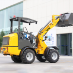 Euro 5 Wheel Loader for Sale Cheapest Articulated China Small Mini Loader with Euro Quick Coupler Quick Hitch Snow Blade Compact