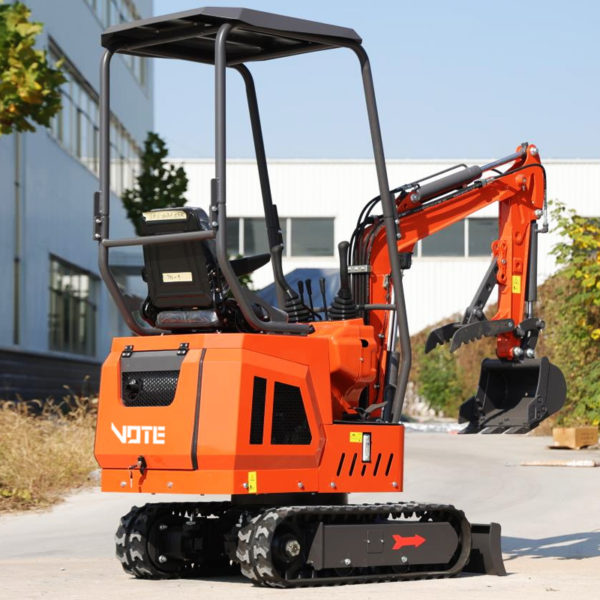 Euro5 CE Certification 1ton Mini Excavator EPA Engine Crawler Small Digger Agricultural Micro Excavator Machine