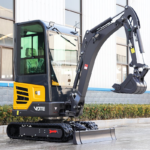 Euro5 EPA Engine Small Excavator Multifunctional 2ton Micro Bagger Digger Hydraulic Mini Crawler Excavator for Sale with Thumb