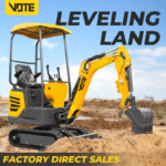 Euro5 EPA Standard 1 Ton Mini Excavator Hot Sale Hydraulic Compact Digger Small Bagger China Mini Excavators Manufacturer