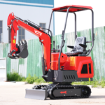Factory Customization Hot Sale 1 Ton Mini Excavator 1.3 Ton Small Digger Excavators Machine EPA/Euro 5 Mini Excavator