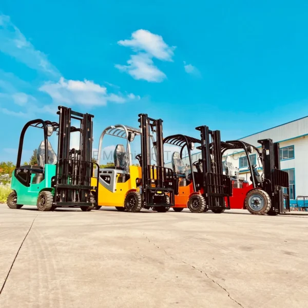 Factory Direct Sales Durable 4 Wheel Battery Operated Forklift Electric Foklift Mini 1-3 Ton Counterbalanced Electric Forklift Cheap Price for Sale