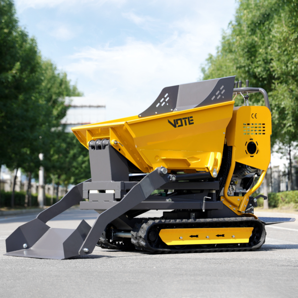 Factory Directly Provide Crawler Mini Dumper High Security 1.2ton Orchard Small Crawler Transporter for Sale