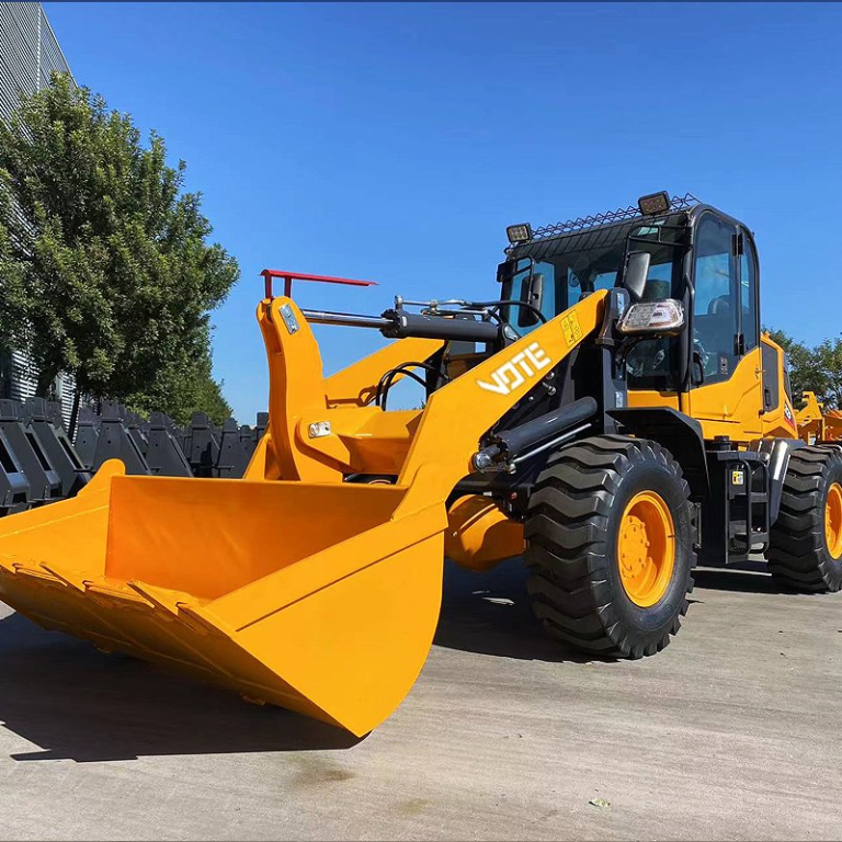 Factory Export 4 Wheel Drive New Loader Bucket Mini Articulated Loader Cheap for Sale