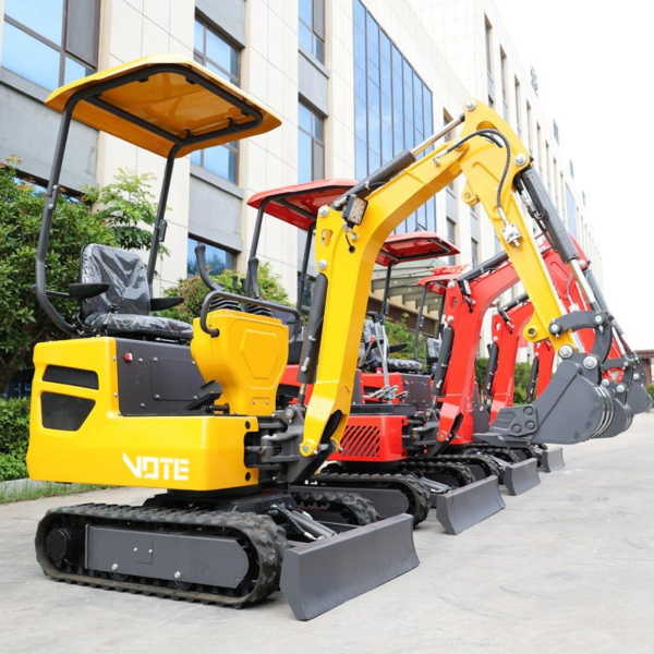 Factory New Mini Excavator 1ton Excavator Machine EPA Euro 5 Optional Engine 2 Ton Mini Digger Excavator Customized