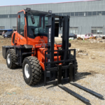 Factory Price off-Road Forklift 5 Ton Recruitment Agent Rough Terrain Forklift High Efficiency Hydraulic New Terrain Forklift