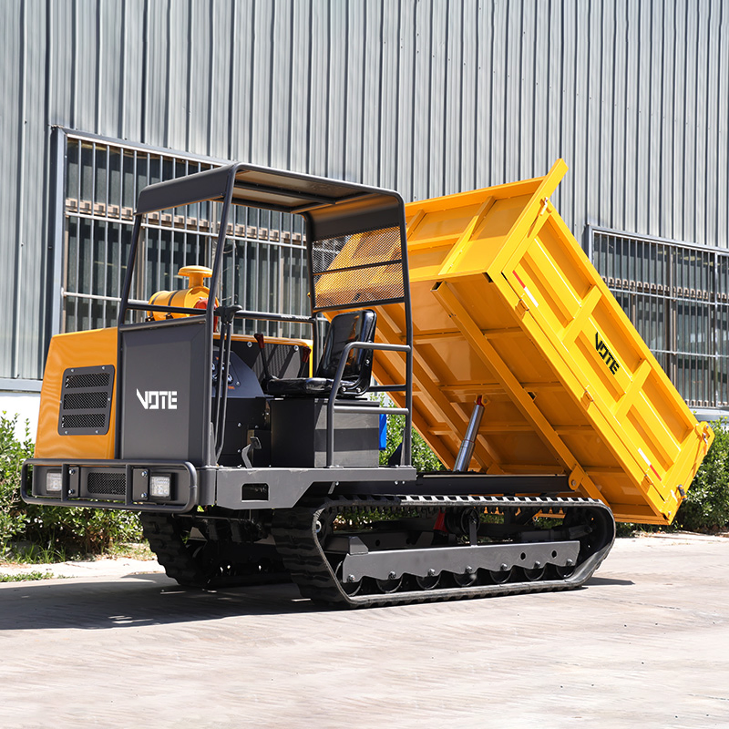 Factory Price Small Skid Steer Mini Crawler Dumper EPA Engine Mini Dumper 800kg Full Hydraulic Portable Small Tracked Dumper