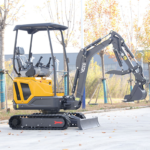 Factory Prices Mini Excavators 1 Ton 2 Ton 1.6 Ton Crawler Small Digger High Quality EPA Engine Micro Excavators