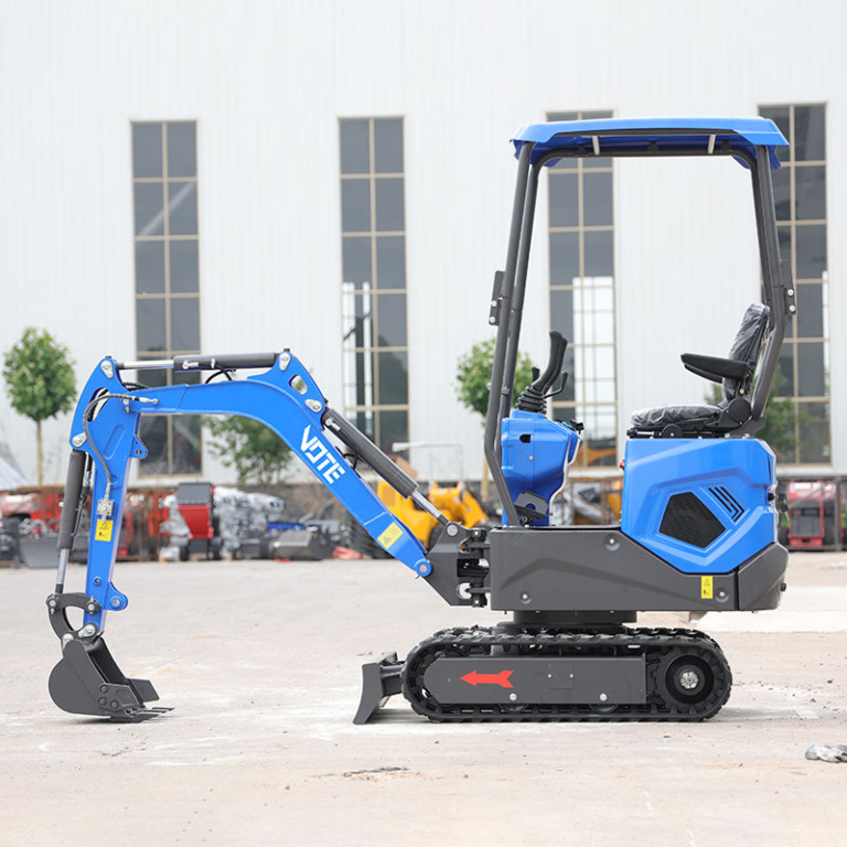 Factory Prices Vtw-12 Mini Excavator 1.2ton with Side Swing Small Excavator 2ton 3ton Diesel Crawler Digger Machine