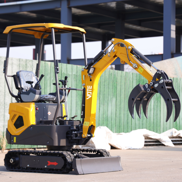 Factory Sale Mini Excavator 1.5 Ton EPA Euro 5 Engine Crawler Digger Mini Excavadora 1.2 Ton Home Mini Excavator Machine