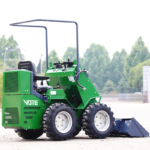 Factory Skid Steer Loader 300kg Earth-Moving Machinery Mini Skid Steer Loader High Efficiency Loaders with Attachment