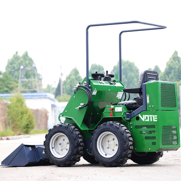 Factory Wholesale 4X4 Small Wheel Loaders Fast Delivery EPA Mini Front Loader Free Shipping Mini Skid Steer Loader for Garden