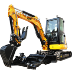 Farm Household Mini Excavator Chinese CE/EPA/Euro 5 China Wholesale Compact Mini Excavators 3.5ton with Thumb Bucket