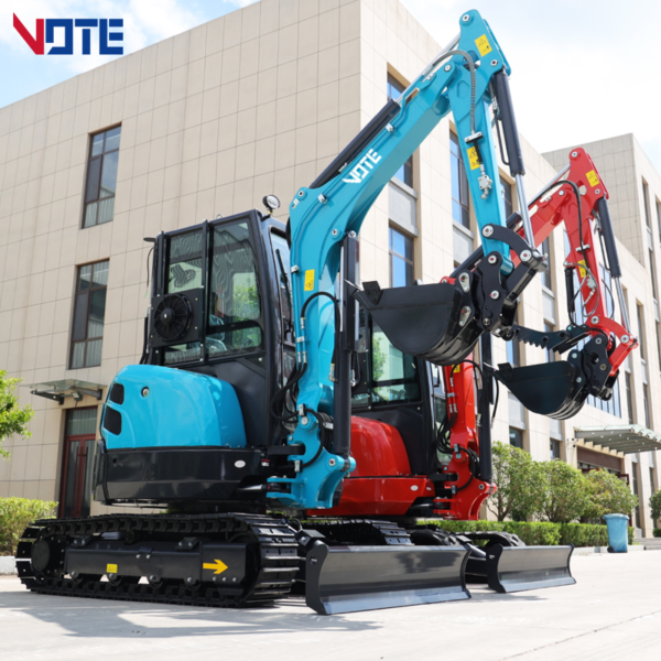 Farm Household Mini Excavator Chinese CE/EPA/Euro 5 China Wholesale Compact Mini Excavators 3.5ton with Thumb Bucket