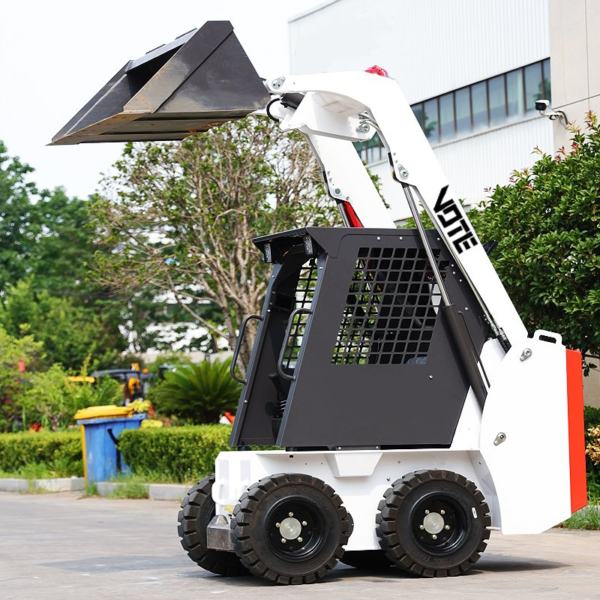 Fast Delivery Mini Skid Steer Attachments Multifunctional Skid Steer Loader Cheap Price Mini Wheel Loaders Machine