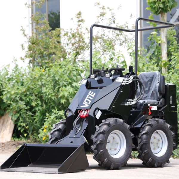 Fast Delivery Multifunctional Skid Steer Loaders Full-Hydraulic Skid Steer Loader Cheap Compact Diesel Skid Steer with Wheel