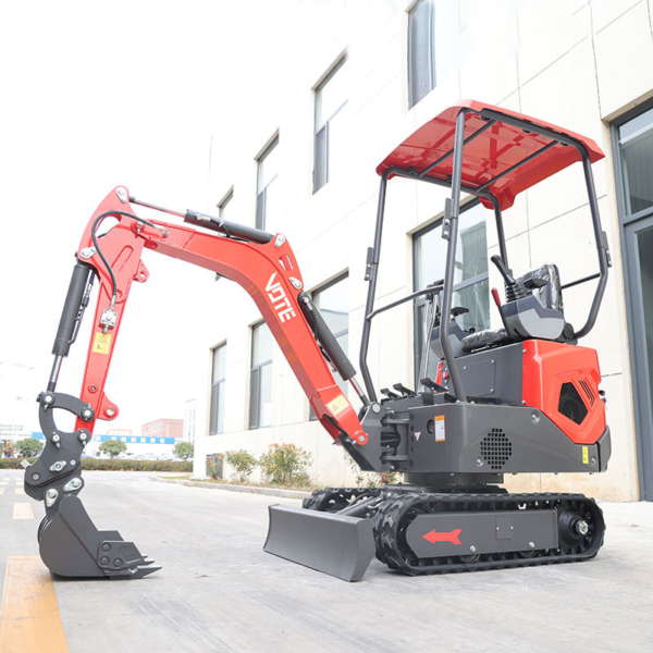 Fast Delivery Vtw-12 Mini Excavator Price Multifunctional 1.2 Ton Mini Excavator Hydraulic Crawler Small Digger Prices for Sale