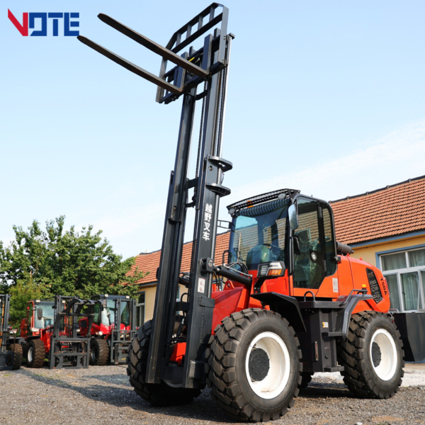 Forklift Truck 3.5 Ton 4 Ton 5 Ton 6 Ton All Rough Terrain Forklift Diesel off Road Forklift