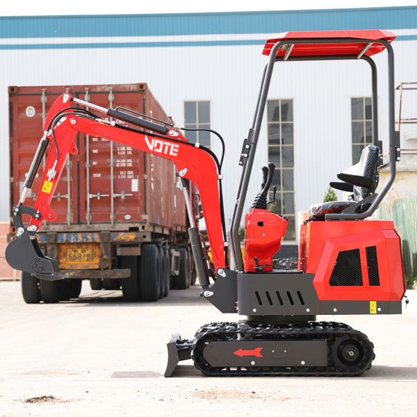 Free Delivery Mini Excavator 1ton CE Euro5 EPA Engine 1.2ton 2ton Digger Agricultural Crawler Small Excavator