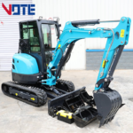 Free Shipping 3.5 Mini Excavator Crawler for Digger Fram Used Cheap Small Excavator